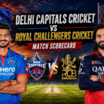 Delhi Capitals Cricket Vs Royal Challengers Cricket Match Scorecard