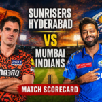 Sunrisers Hyderabad Vs Mumbai Indians Match Scorecard