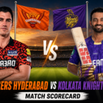 Sunrisers Hyderabad vs Kolkata Knight Riders Match Scorecard