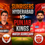 Sunrisers Hyderabad vs Punjab Kings Match Scorecard